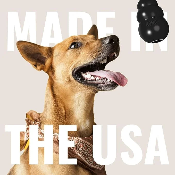 KONG Extreme Dog Toy - Fetch & Chew Toy - Treat-Filling Capabilities & Erratic Bounce for Extended Play Time Most Durable ...