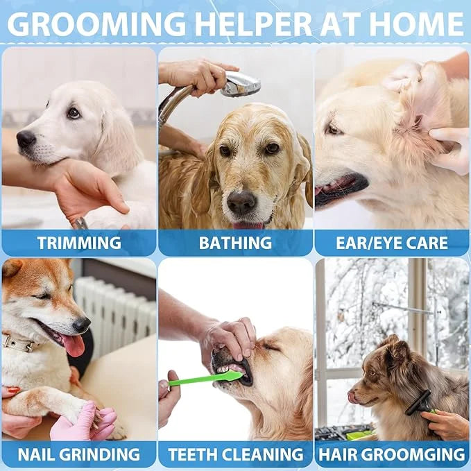 Pet Grooming Hammock Harness for Small Dogs & Cats Nail Trimming, Dog Sling for Cutting Nails, Dog Hanging Holder Hanger w...