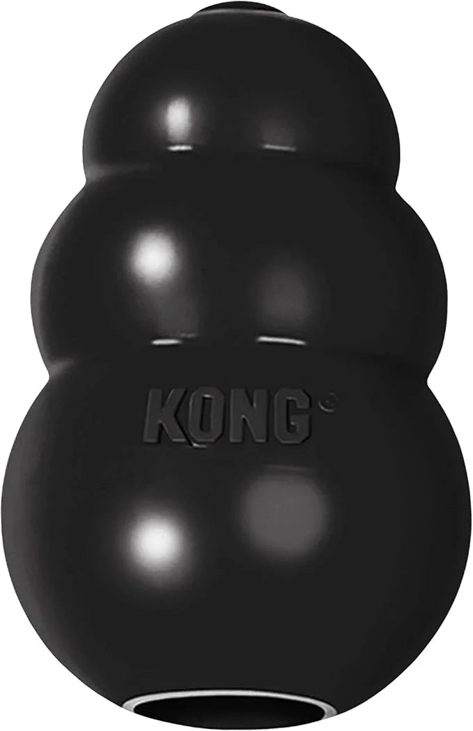 KONG Extreme Dog Toy - Fetch & Chew Toy - Treat-Filling Capabilities & Erratic Bounce for Extended Play Time Most Durable ...