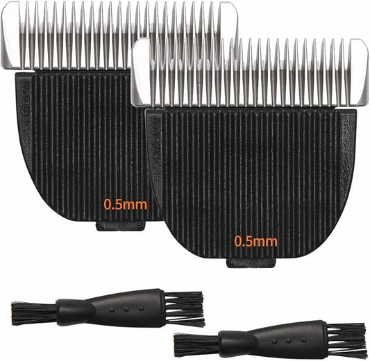 2 Pack Dog Grooming Replacement Blade Compatible with Oneisall Low Noise Dog Clippers, Dog Hair Vacuum Clipper Made of Cer...
