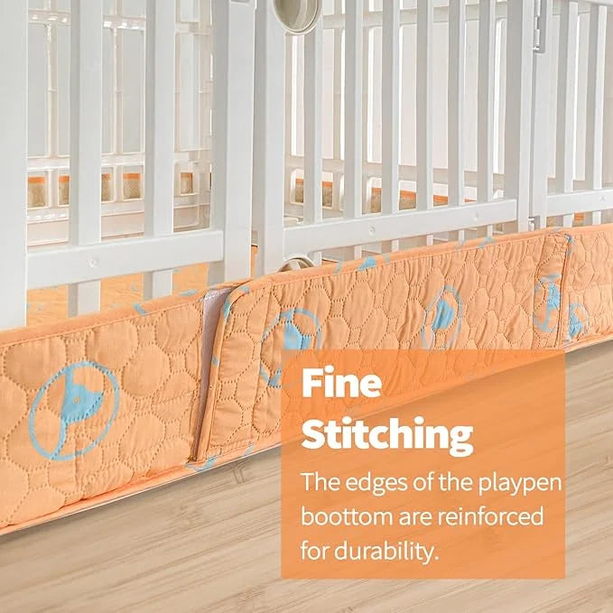 PJYuCien Dog Playpen Bottom Pad Fits for 36 Inch 4 Panels Exercise Pet Pen, Using as a Fence Stabilization and Puppy Pen M...