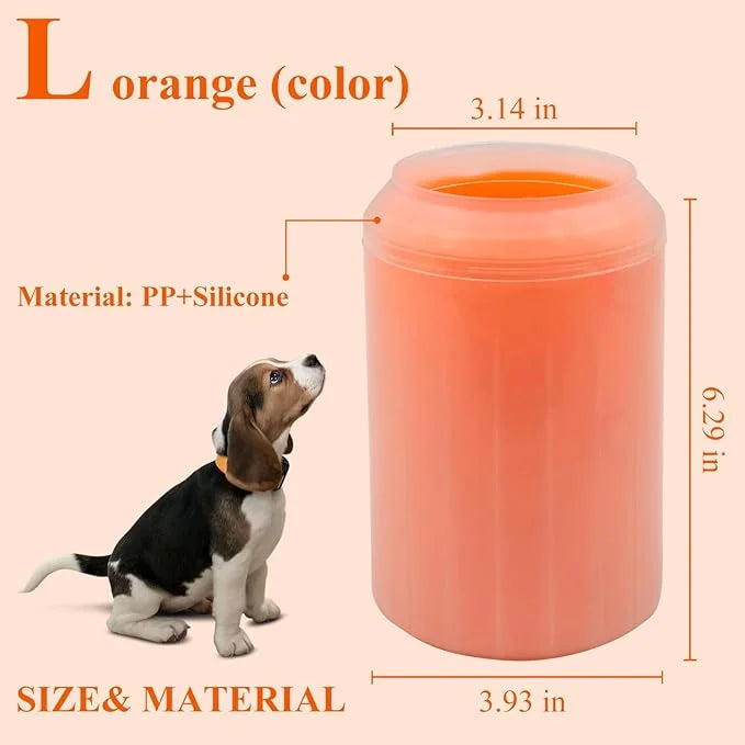 Dog Paw Cleaner Portable, Mudbuster Dog Paw Washer, Dog Foot Cleaner Cup Pet Cleaning Brush Feet Cleaner for Large Medium ...