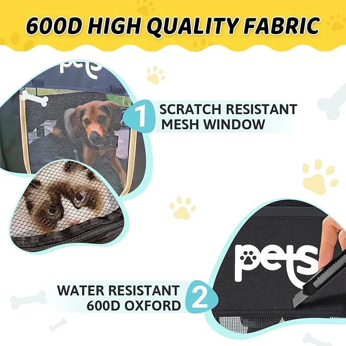 KingCamp Dog Playpen Pet Playpen + Free Travel Bowl Portable Foldable Dog Tent and Puppy Playpen Pet Tent + Free Carrying ...