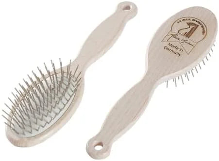 #1 All Systems 27mm Soft Pin Brush, White, Large - Product Image