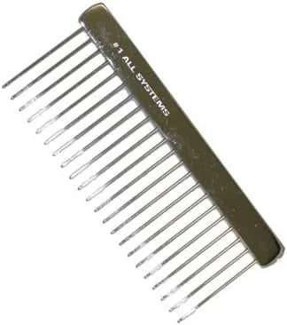 #1 All Systems De Matting Comb, 6" - Product Image
