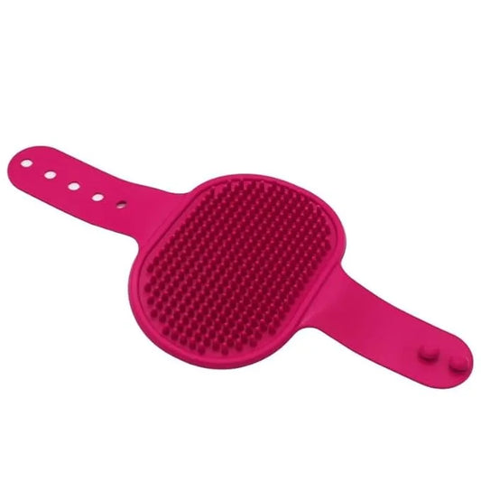 2 Pack Dog Grooming Brush Set - 1 Fuchsia and 1 Yellow For Dogs, Cats - Product Image