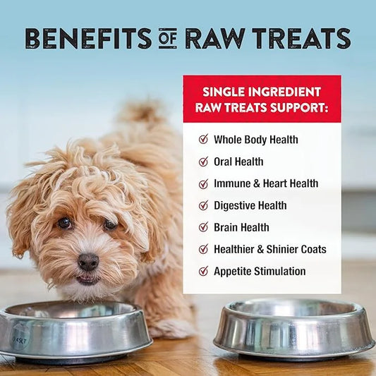 Northwest Naturals Raw Rewards Freeze-Dried Beef Liver Treats for Dogs and Cats - Bite-Sized Pieces - Healthy, 1 Ingredien...