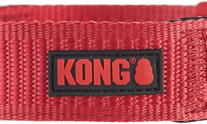 KONG Max HD Ultra Durable Neoprene Padded Dog Collar (Large, Red) - Product Image
