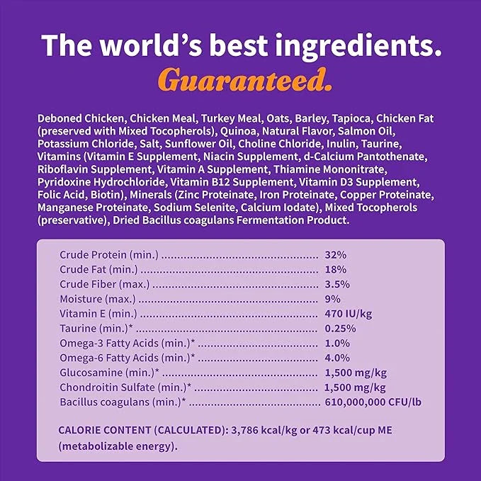 Halo Elevate Dry Dog Food, Healthy Grains Chicken Recipe, 20lb - Product Image