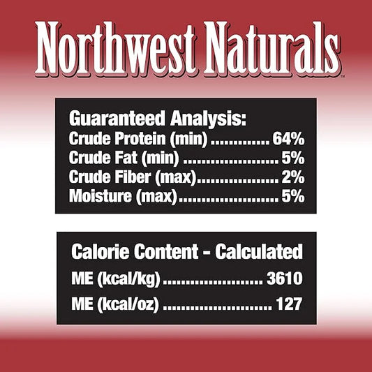 Northwest Naturals Raw Rewards Freeze-Dried Beef Liver Treats for Dogs and Cats - Bite-Sized Pieces - Healthy, 1 Ingredien...