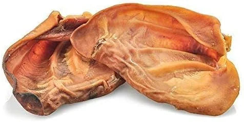 Healthy Pig Ear Chews for Dogs – Brazilian Made High Protein Pig’s Ears Pet Treats – Thick Cut, Oven Baked & Slow Cooked D...