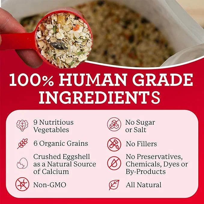 Dr. Harvey's Canine Health Miracle Dog Food, Human Grade Dehydrated Base Mix for Dogs with Organic Whole Grains and Vegeta...