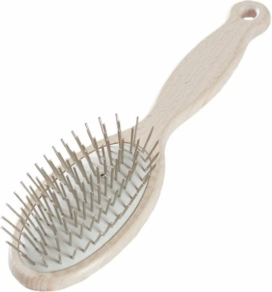 #1 All Systems 27mm Soft Pin Brush, White, Large - Product Image