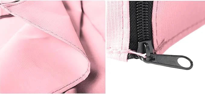 Dog Crate Cover Waterpoof Pink Pet Kennel Covers for Puppy Cat Indoor Outdoor Fit for 1 Door Wire Crate, 49.21x37.40x43.31...