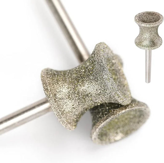 2 Pack Diamond Dog Nail Grinder Bits for Rotary Tool Fits Dremel and Many Others - Product Image