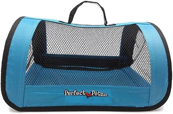 Tote for Lifelike Stuffed Interactive Pet Dogs and Cats, Nylon and Mesh Carrier for Pet Animals,Zippered Carrying Case Acc...