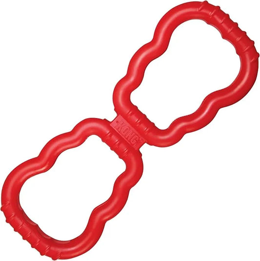 KONG Tug Toy - Dog Supplies for Tug of War - Natural Rubber Dog Toy for Outdoor & Indoor Playtime - for Medium/Large Dogs ...
