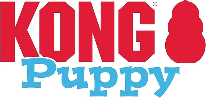 KONG Puppy - Natural Teething Rubber Chew Toy for Dogs - Stuffable Dog Toy for Extended Playtime - Chew & Fetch Toy for Pu...