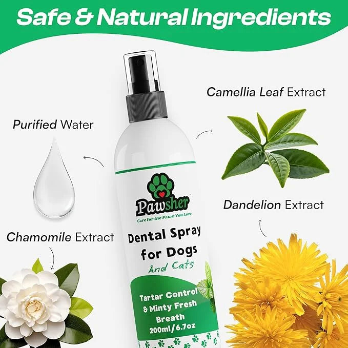 Ultimate Dog Wellness Pack: Fur Spray, Dental Care (Spray & Wipes), Paw Balm and Dog Wet Wipes - Product Image