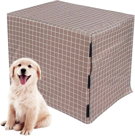 Dog Kennel Cover Oxford Pet Cage Cover Oxford Cat Crate Cover Seasons Universal Rain Dust and Sun Protection Pet Supplies ...
