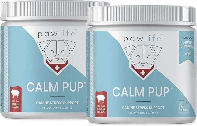Hemp Dog Calming Chews - Anxiety Relief Treats, 240 Calming Treats for Dogs, Calm Pup Dog Anxiety Relief & Joint Support, ...