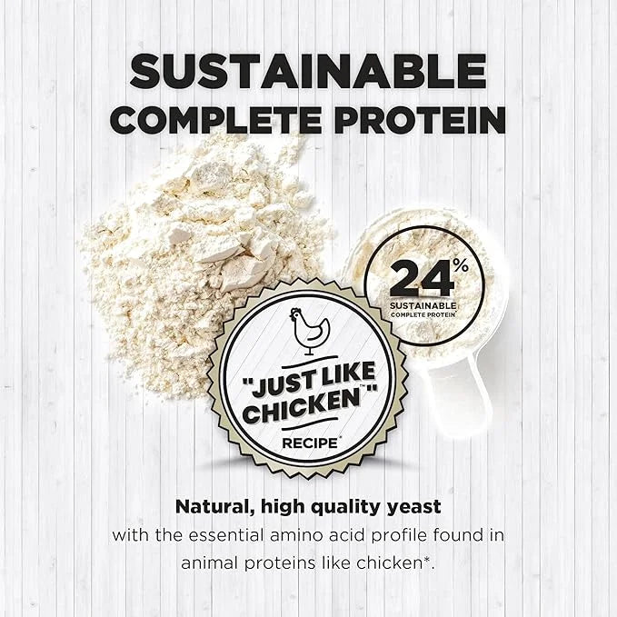 Nature's HUG Dry Dog Food, Senior-Toy & Small Breeds, 5 lb. Bag, Chicken Flavor Plant-Based Protein Vegetarian Kibble, Gra...