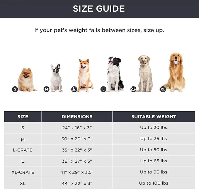 Bedsure Cooling Gel Foam Dog Bed for Large Dogs, Waterproof Orthopedic Egg Foam Dog Bed for Outdoor, Summer Comfort Pet Ma...