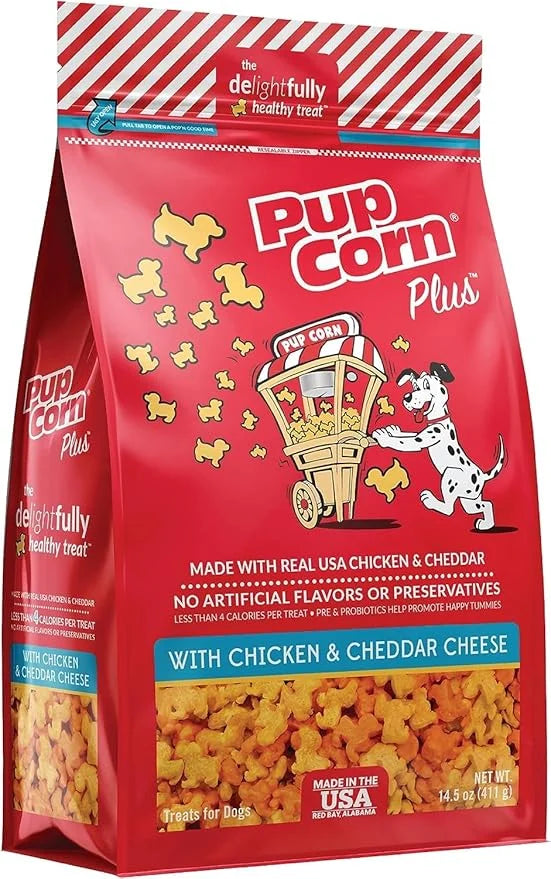 (3 Pack) Pupcorn Healthy Dog Treats - Product Image