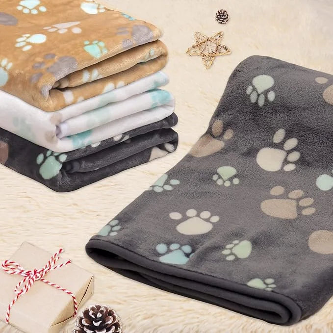 1 Pack 3 Blankets for Dogs Super Soft Fluffy Premium Fleece Pet Blanket Dogs Blankets for Dogs Flannel Throw for Dog Puppy...