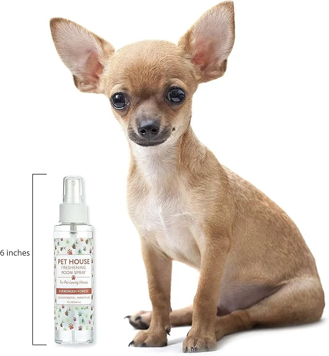 One Fur All Pet House Freshening Room Spray - Sunwashed Cotton Pack of 2 - Concentrated Air Freshener - Non-Toxic & Pet-Fr...